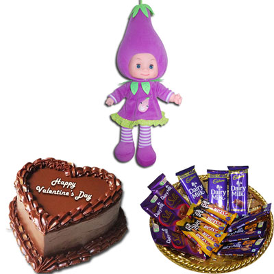 "Roses , Fruit Basket - Click here to View more details about this Product